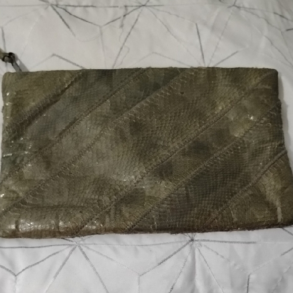 Handbags - Elegant Olive Green Clutch
